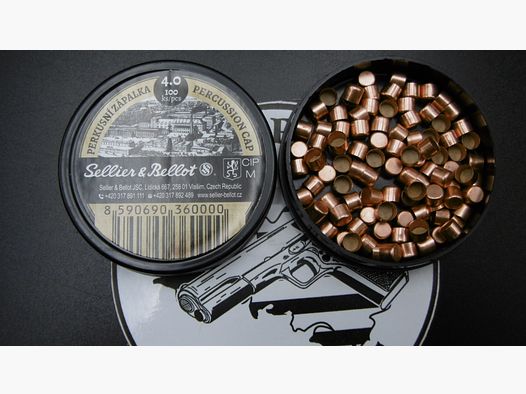 100 Innesco Revolver polvere nera Sellier Bellot 4.0