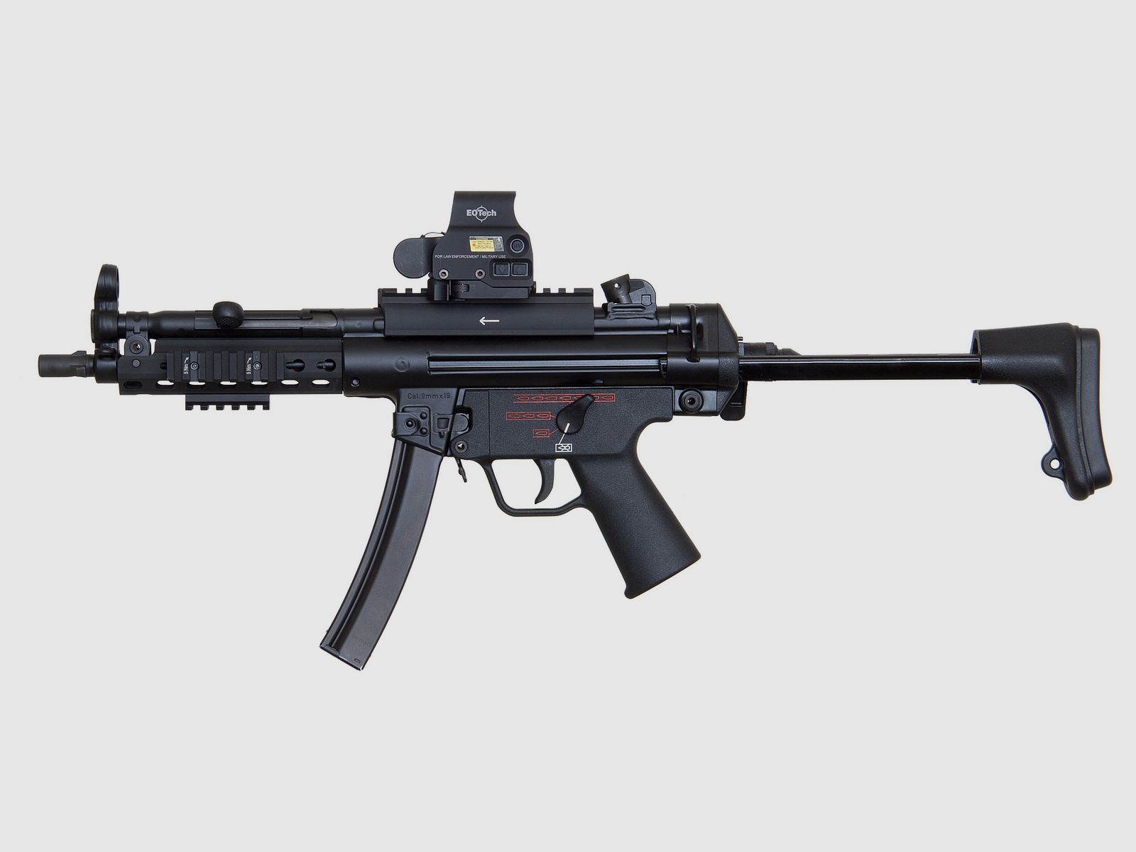 HK MP5 SP5 Picatinny Optikmontage - NEU - Heckler & Koch MP5k SP5k HK94 B&T BT96 MKE T94 SAR M41/05 G3 Mr223 Mr308