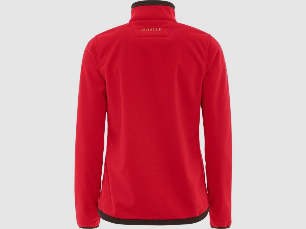 Chaqueta de forro polar Härkila Kamko para mujeres marrón / rojo