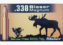 Blaser Munition .338 Blaser Magnum Barnes TTSX 210 gr. - 20 Stk.
