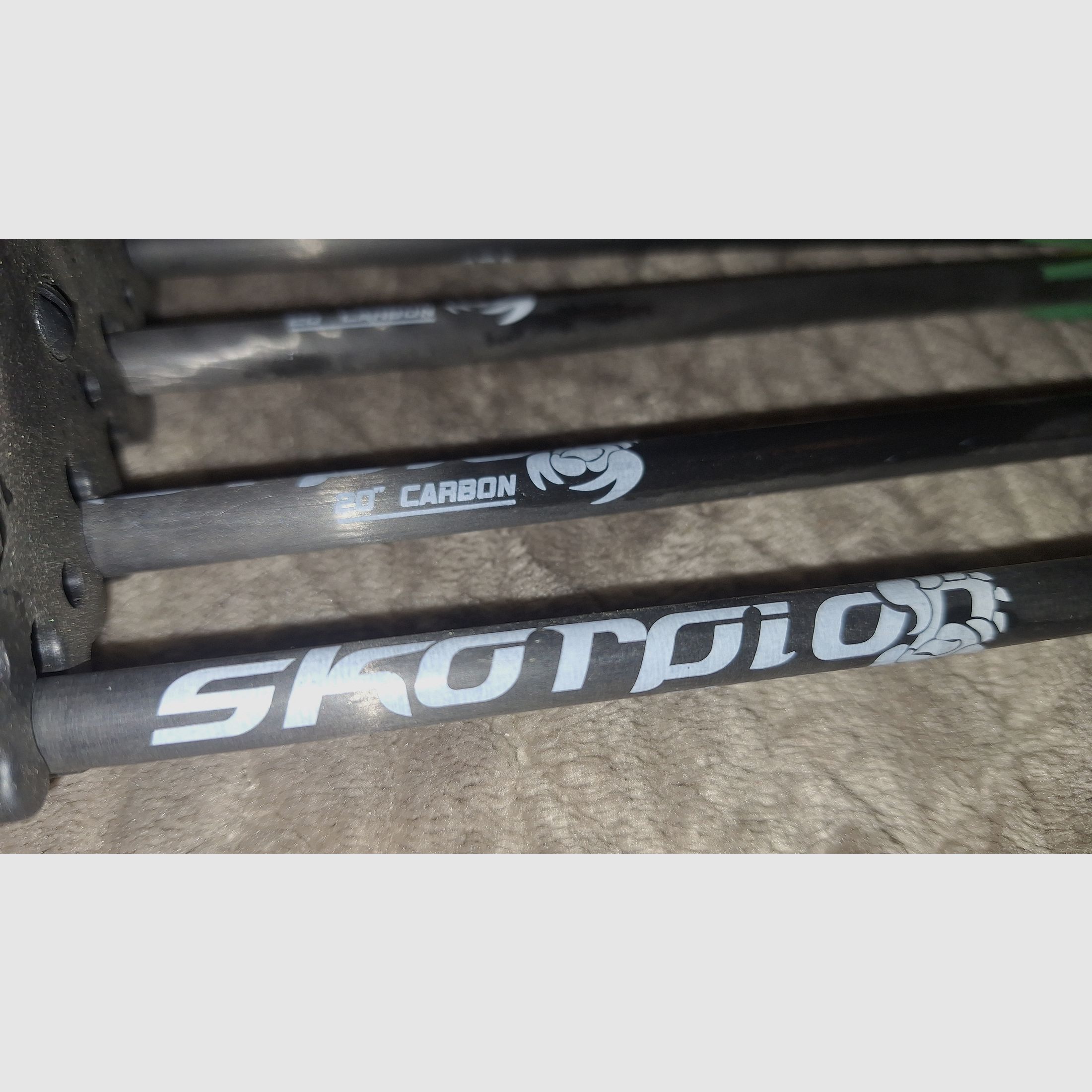 Recurve Armbrust Jaguar mit red dot und Carbon Pfeilen