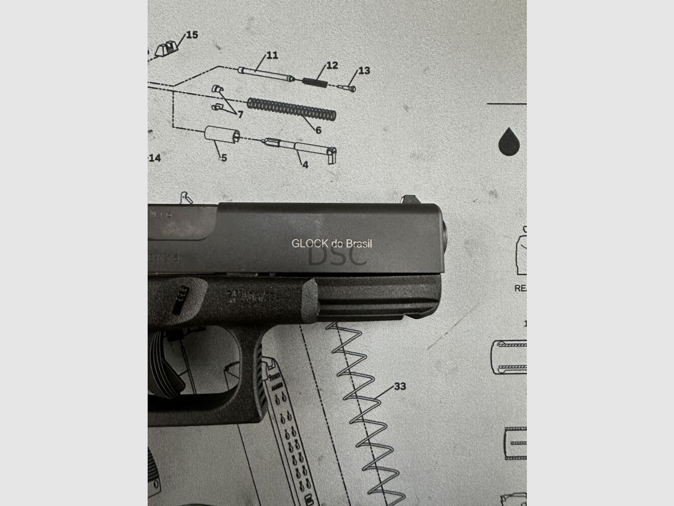 Glock 19 Brésil 9mm Luger