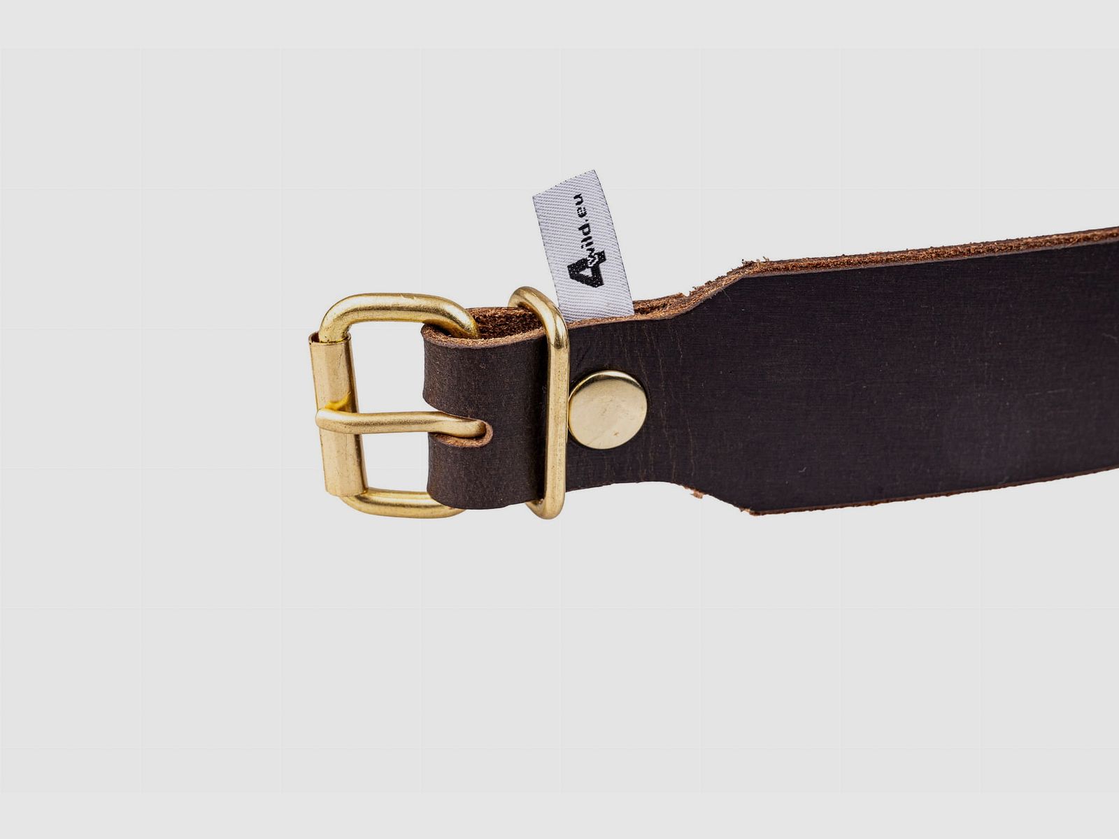 Collare da traccia in pelle 38 mm 46–52 cm, immagine 6 di 8