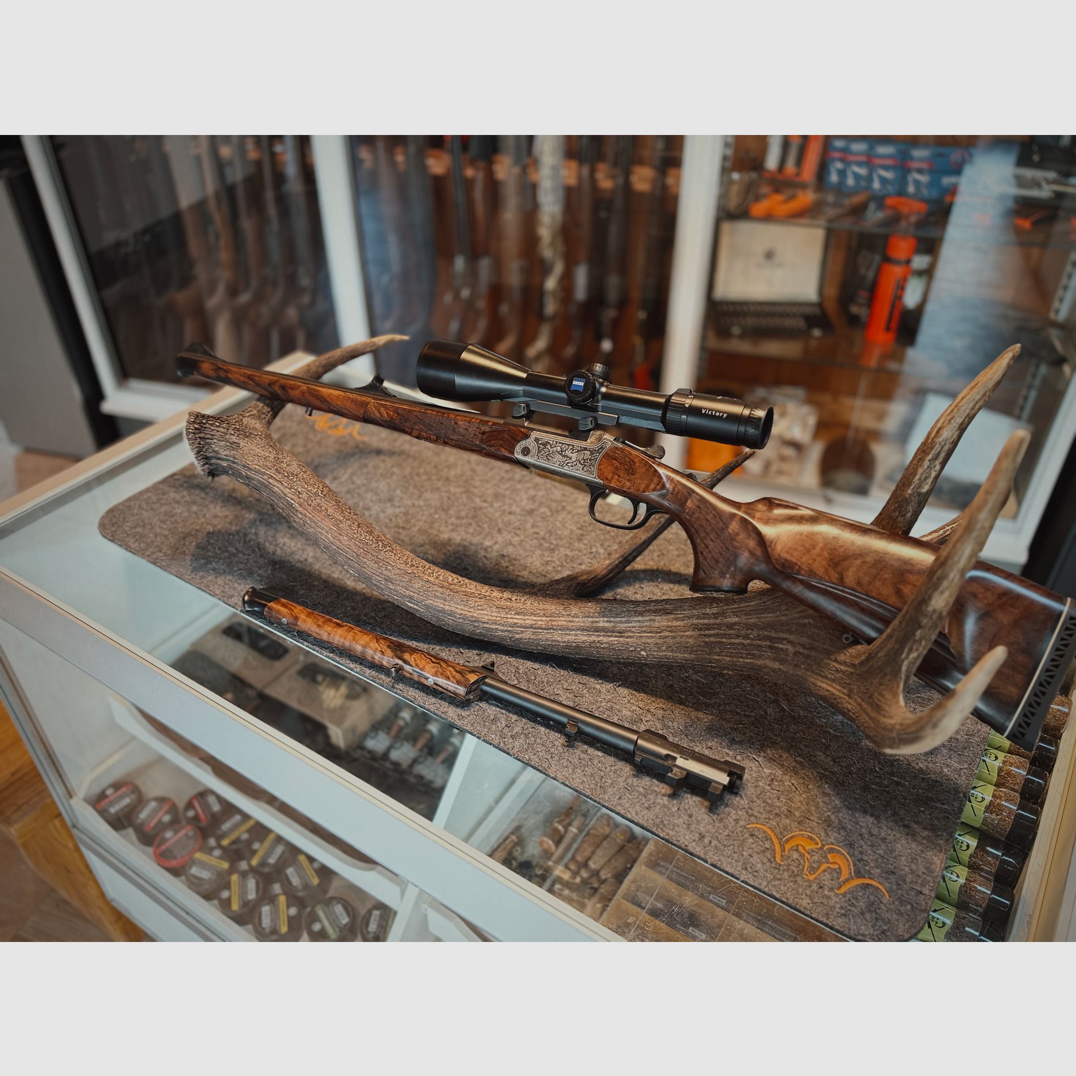 Blaser K95 Luxus Stutzen - Zeiss Varipoint 3-12X56