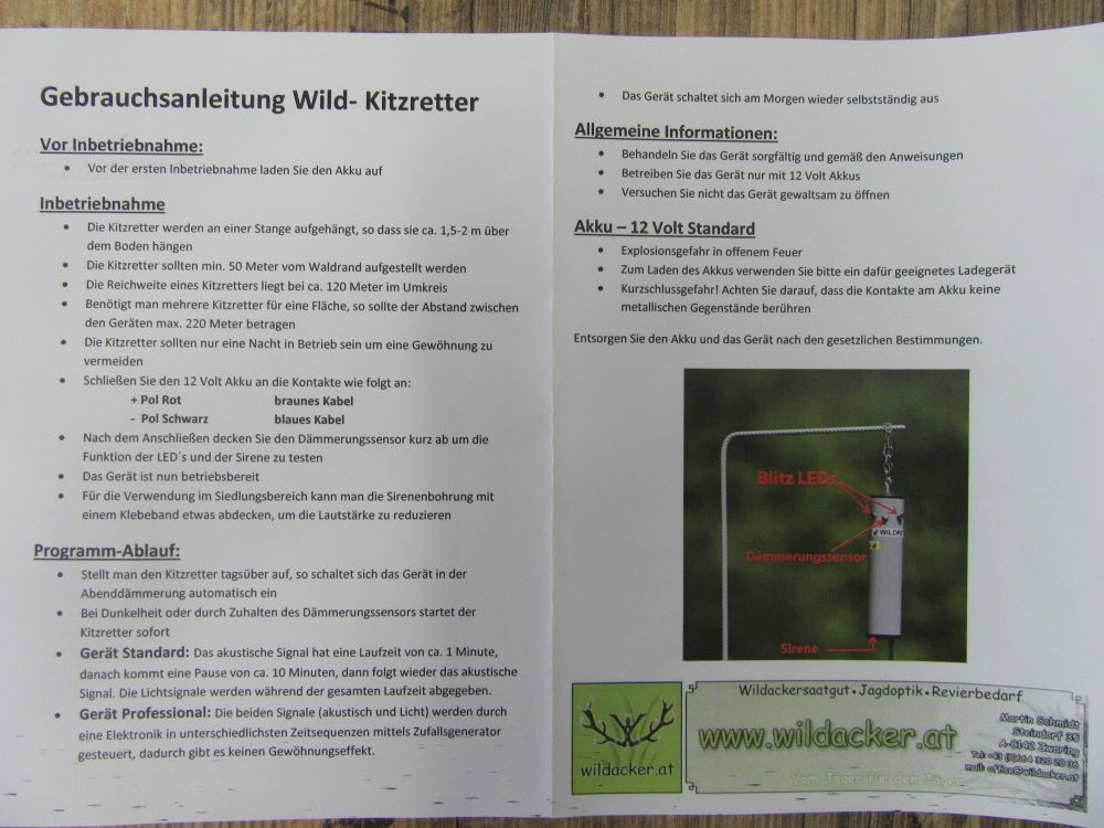 Wildacker.at Professional