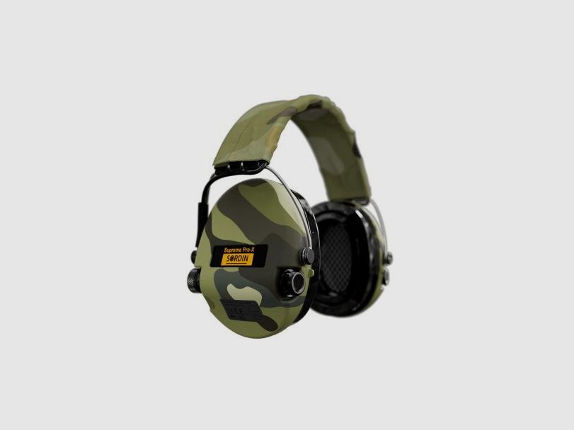 Sordin Supreme Pro-X LED Camo aktiver Gehörschutz, Bild 7 von 10