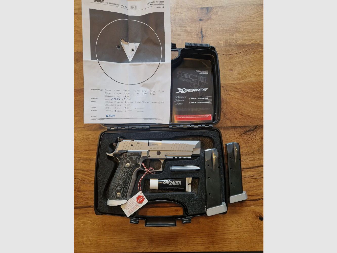 Sig Sauer P226 X-Five Supermatch