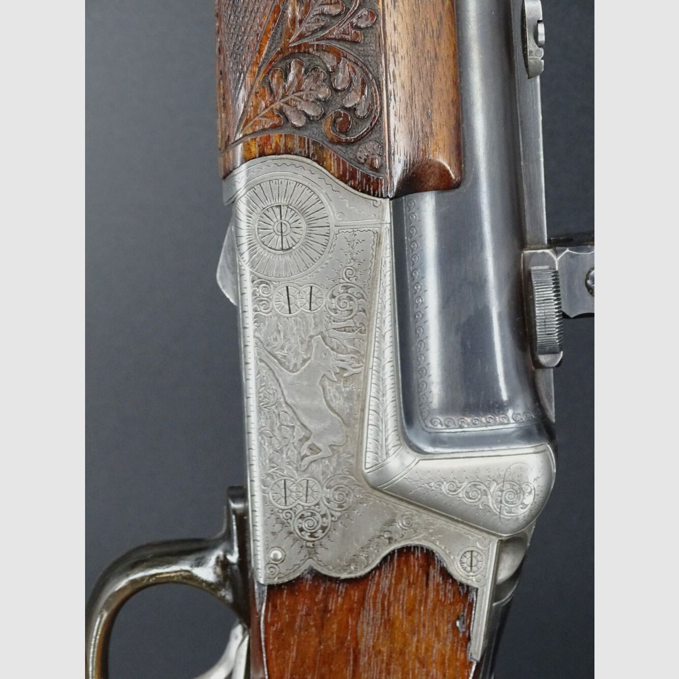 Sodia Kettner BBF cuerno de búfalo sistema de perforación grabado ZF Kahles rifle de cerrojo