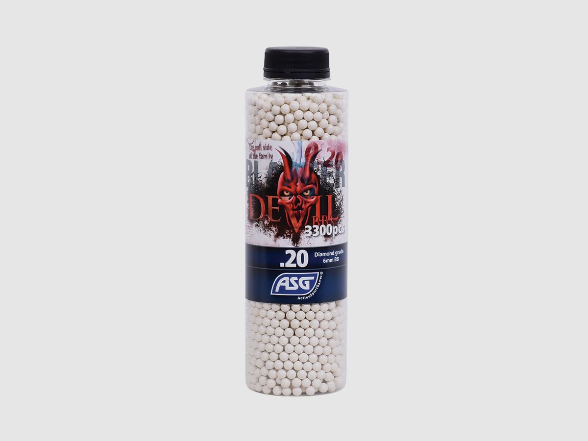 ASG Blaster Devil 6mm BBs Weiß 0,20 g 3.300 Stück