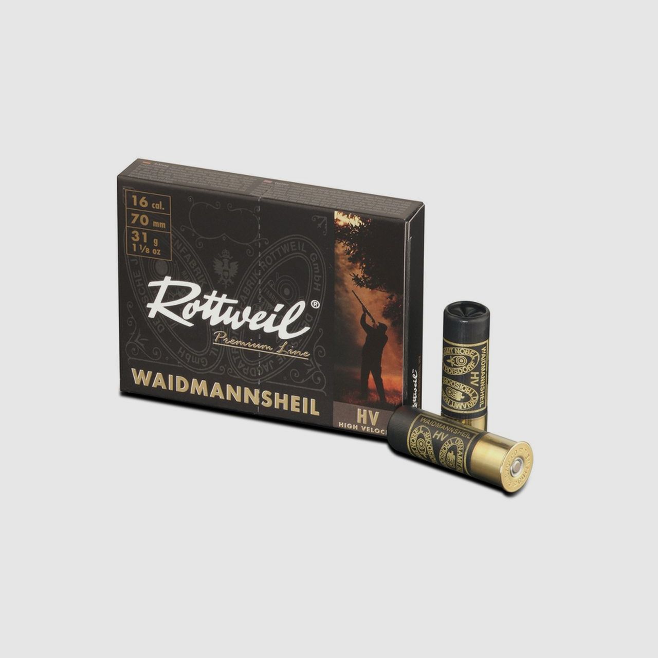Rottweil Waidmannsheil 16/70 HV 3,0mm 10 Schuss