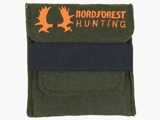 Nordforest Łowiectwo Etui na naboje z filcu 5 pocisków