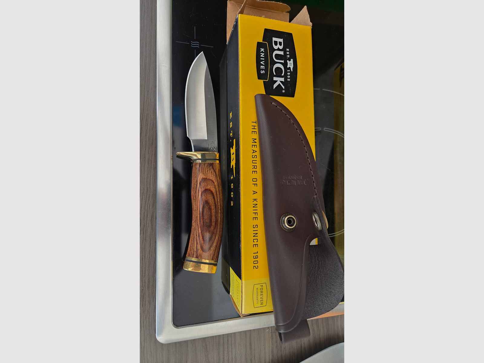 Couteaux de Buck avec silex