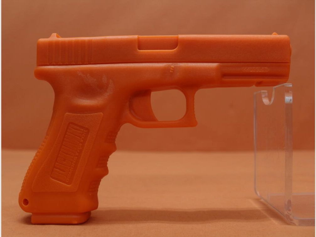 Pistolet de démonstration Blackhawk Blackhawk Glock 17 (44DGGL17OR) en polymère orange