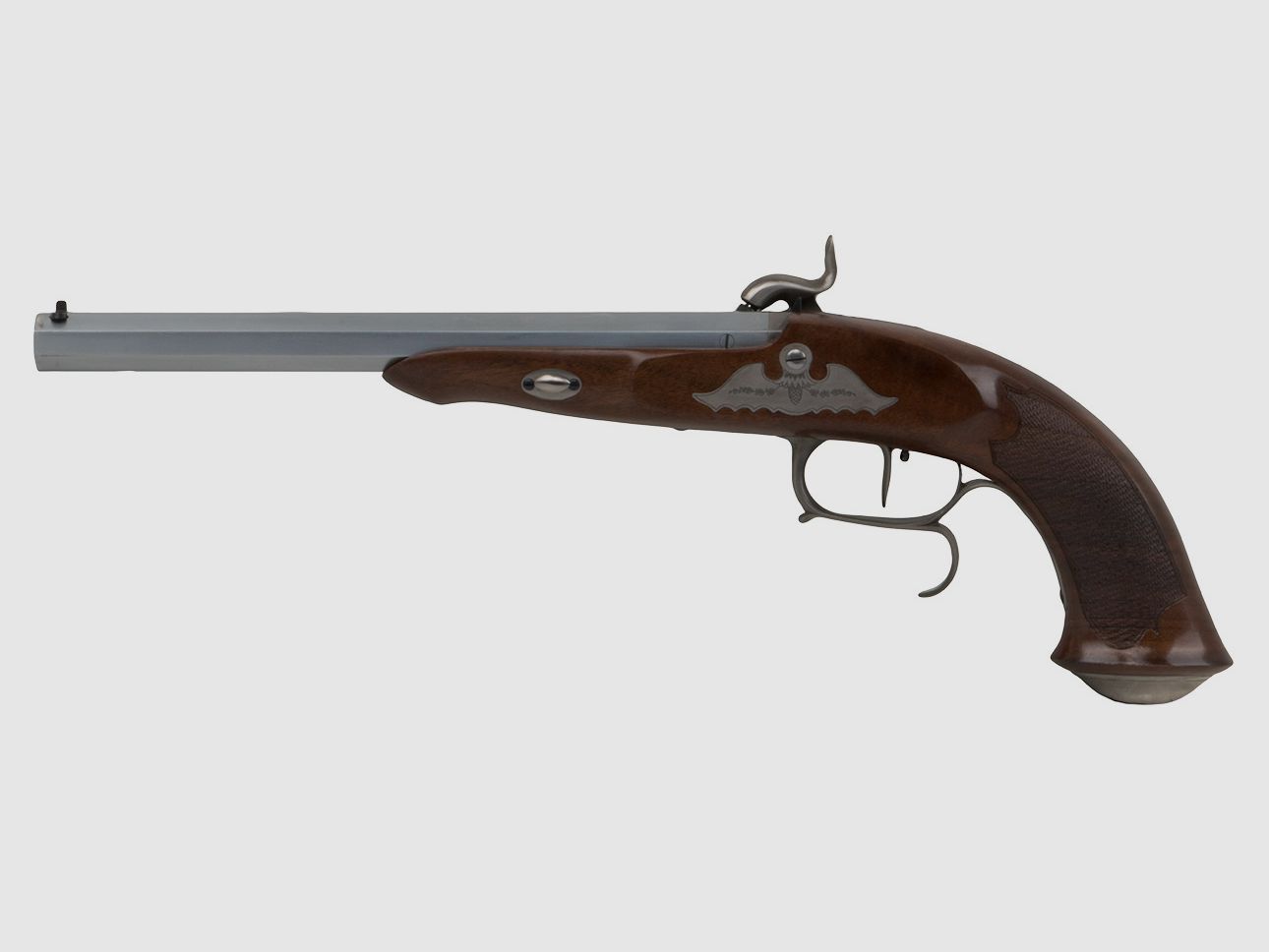 Vorderlader Perkussionspistole Pedersoli Le Page Target Standard Achtkantlaufe Kaliber .44 inklusive Ladestock (P18)