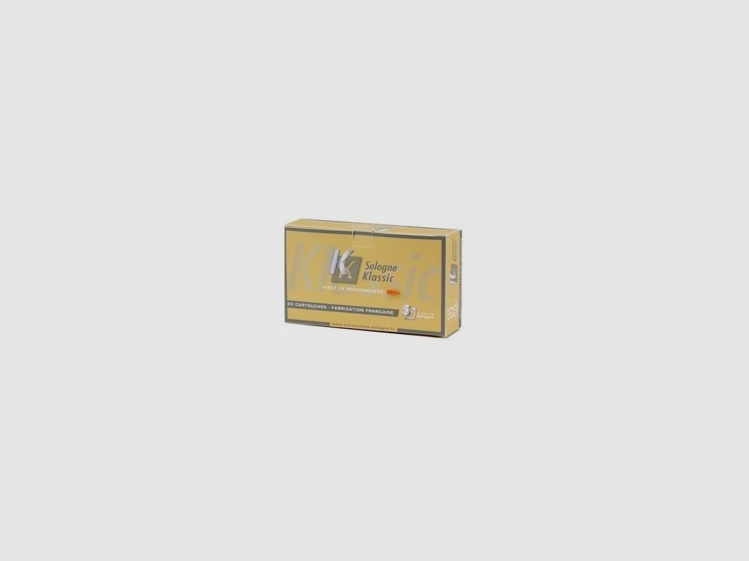 Sologne Kal. .375 H&H Mag Subsonisch 19,4 g / 300 grs - Box 20 Stk