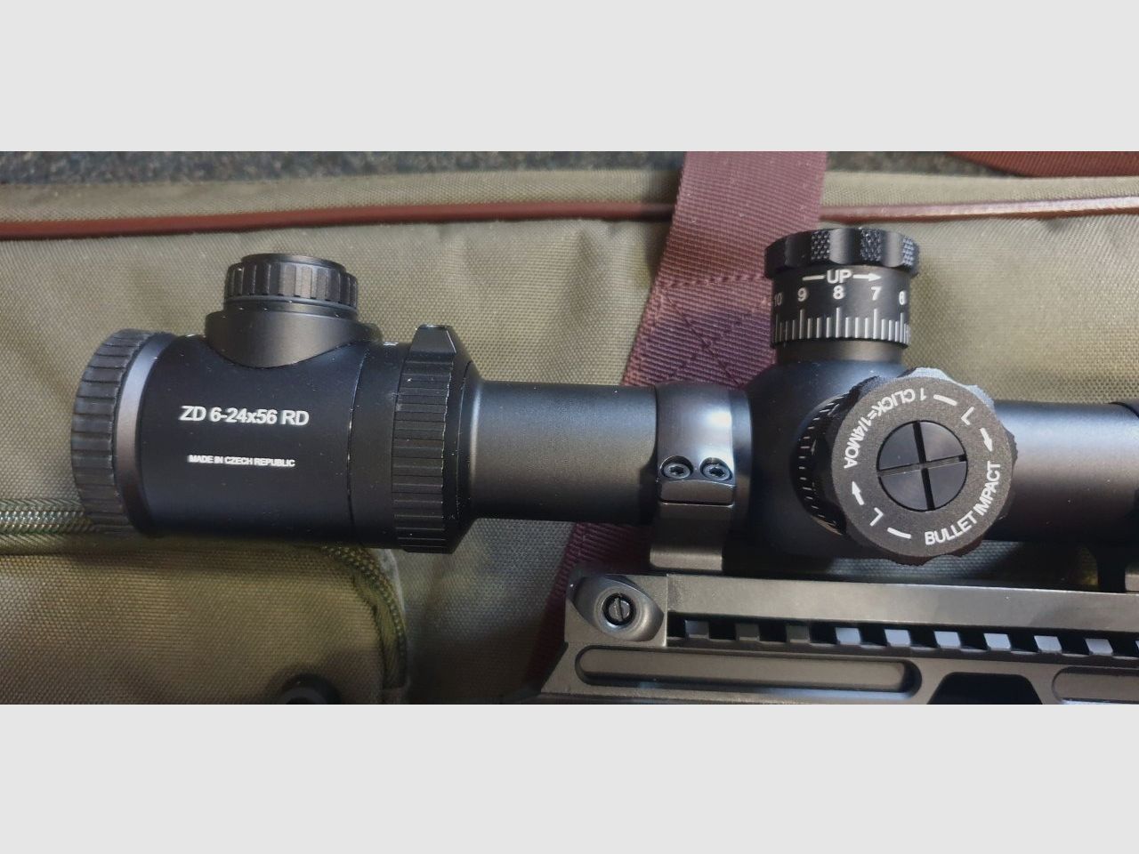 Tikka T3x A1 cal. .308, complete with Meopta ZD 6-24x56 RD & SD