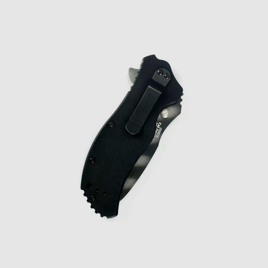 Zero Tolerance 0350TS Taschenmesser, Schwarz/Tiger Stripe, CPM-S-30V