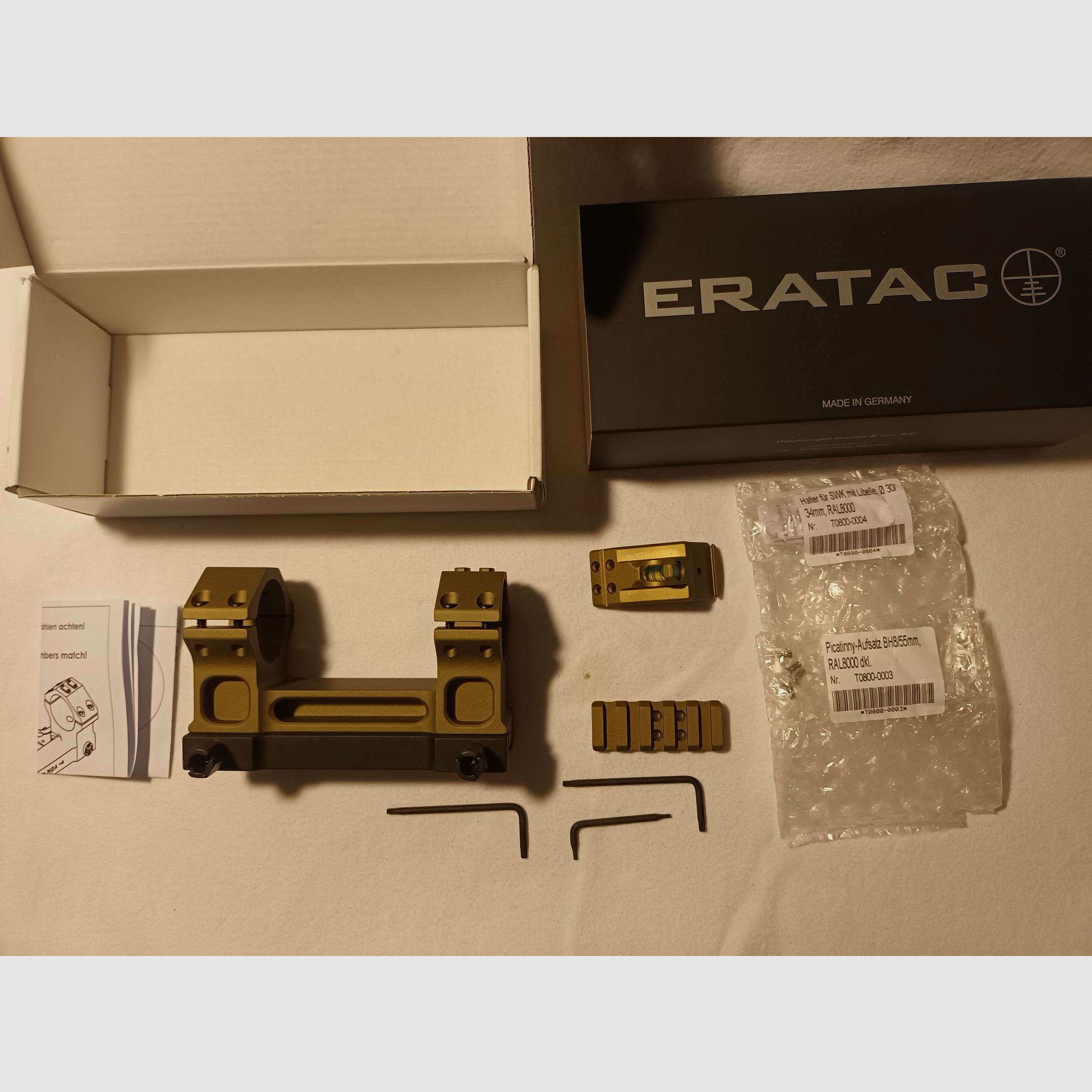 Eratac Mount G29 KSK RAL8000 in the set