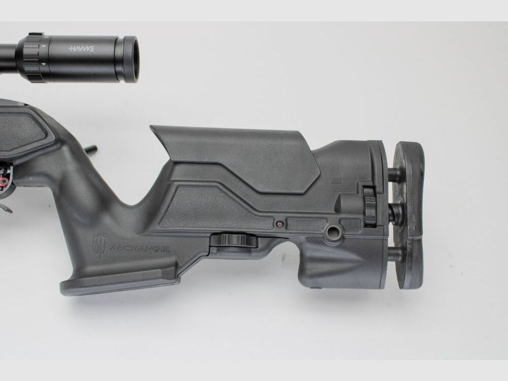 Rifle SL Ruger 10/22 cal. .22lr con cañón de competición y culata Archangel ZF Haw .22lr