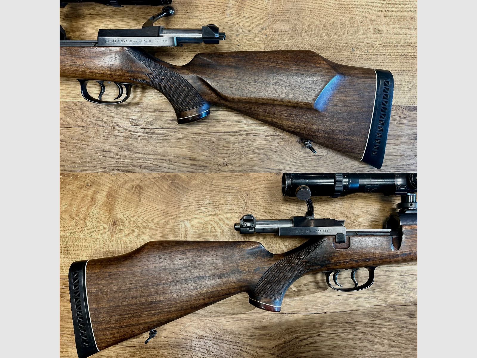 Mauser	 66S mit Schmidt&Bender und Schalldämpfer