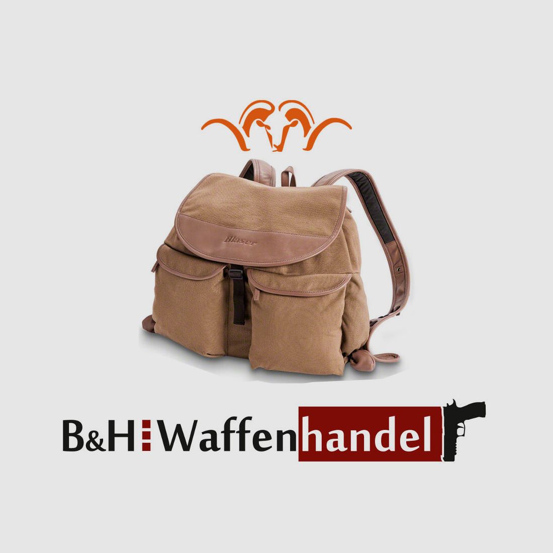 Blaser Jagd Rucksack Canvas (Jagdleinen) 35L