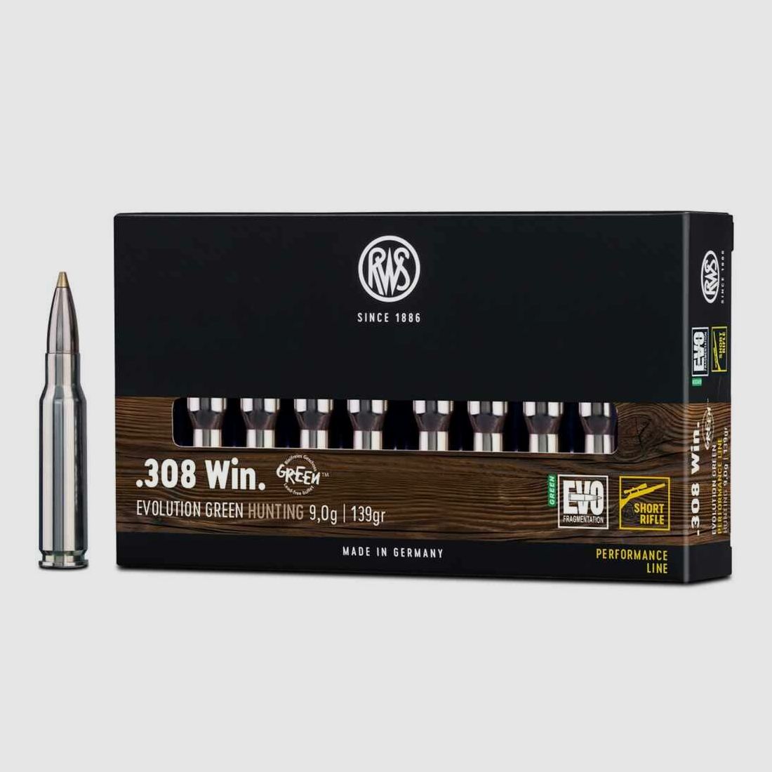 RWS Hit Short Rifle - 150gr - 20pz