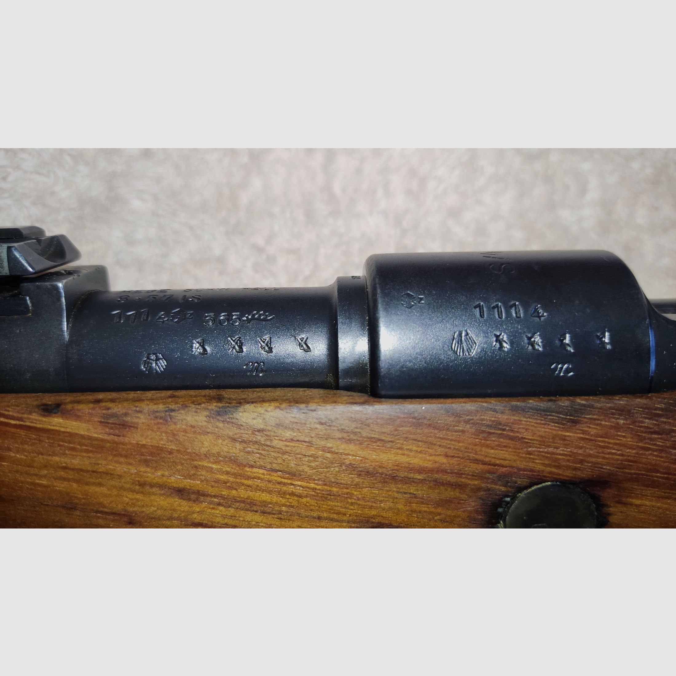 Mauser Karabiner 98k k98 Oberndorf S/42G 8x57 1935 Wehrmacht Ordonanz incl. Bajonett Seitengewehr 98