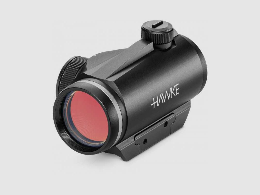 Hawke Vantage Rotpunkt 1x30 3 MOA Punkt, Weaverschiene, 3 MOA Dot - Red