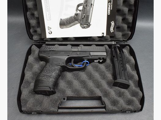 Walther Pistole Modell Creed, Kaliber 9mmLuger, Neuware aus Geschäftsauflösung