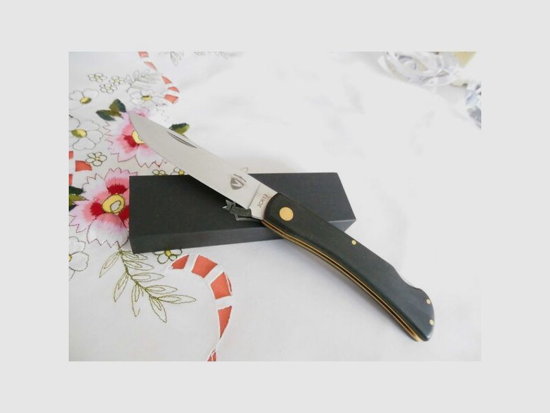 Taschenmesser HIPPEKNIEP Klappmesser Backlock-Verschluß -Messerheft Eiche NEU