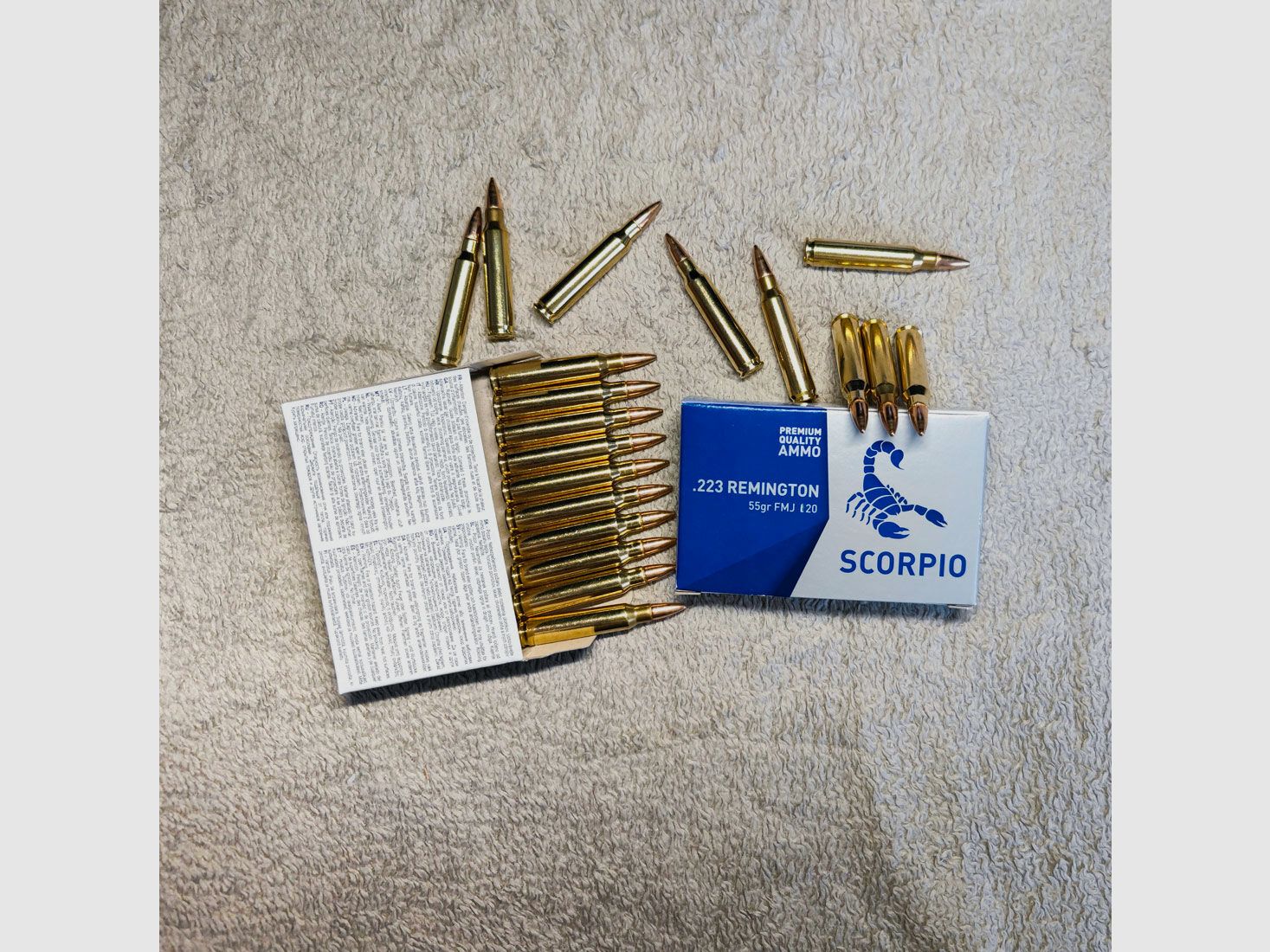 STV STV Scorpio .223 Rem FMJ 55 grs 1000 Schuss