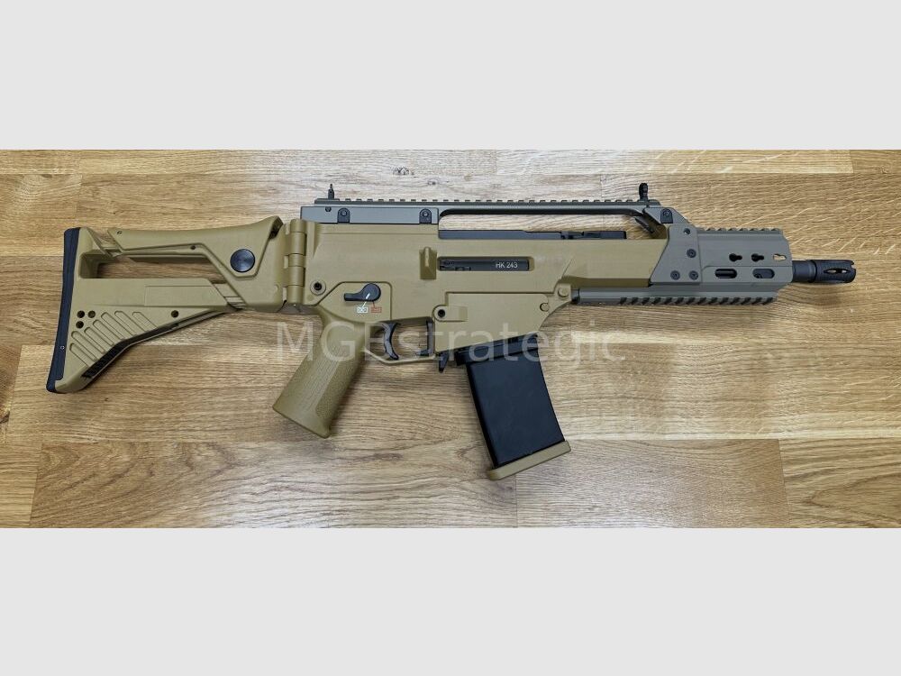 Heckler & Koch MGB243C Edición Limitada carabina semiautomática .223Rem HK243 en longitud de cañón "G36C" Edición Limitada por MGB - Culata fija - versión civil del H&K G36C, imagen 3 de 5
