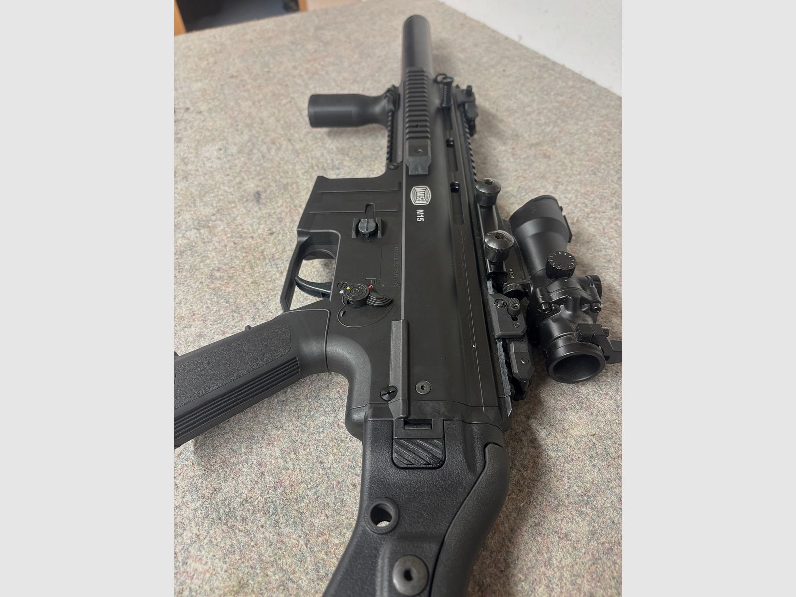 Mauser M15 SD semi-automatic rifle 22lr