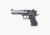 Retay Big Fifty LW Schreckschuss Pistole 9 mm P.A.K Chrome-Finish