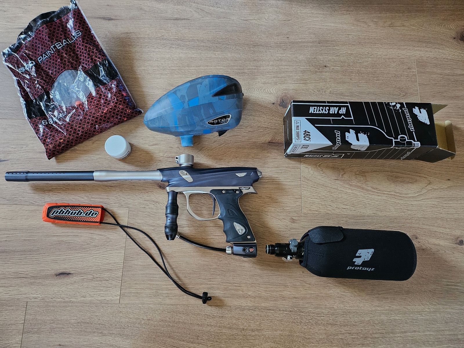 Proto Matrix Rail + Dye Rotor 1 + Zubehör