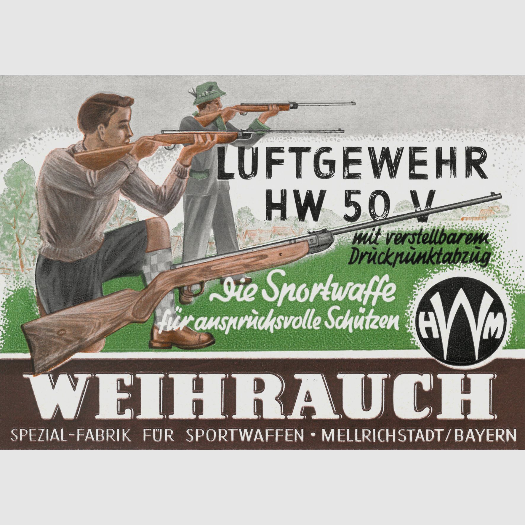 Weihrauch HW 50 S Sondermodell 75 Jahre