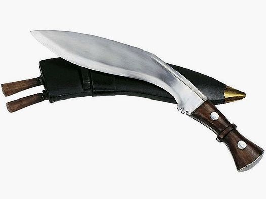 Gurkha mit zwei kleinen Beimessern