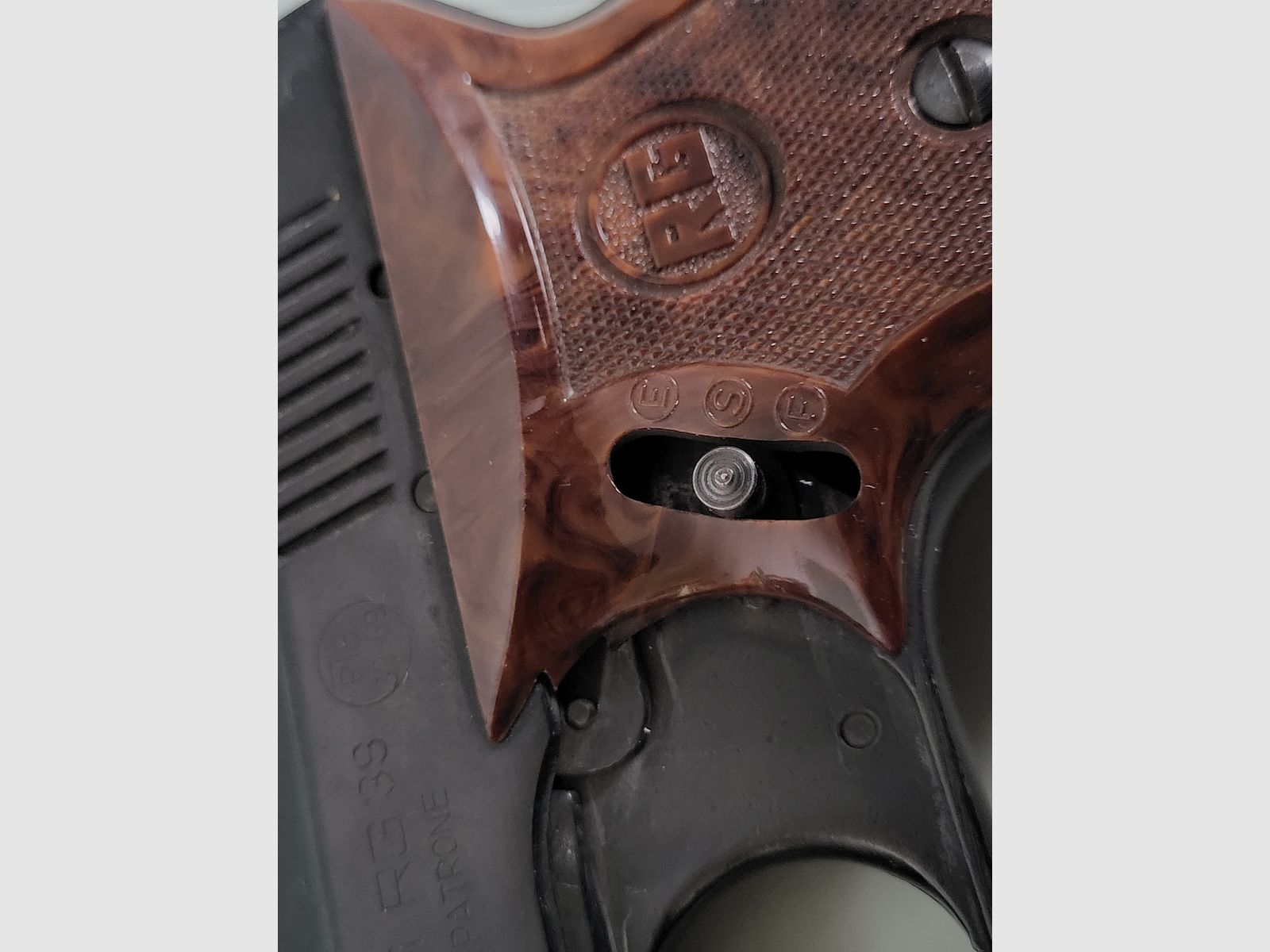 Pocket gas pistol - blank firing weapon RÖHM RG 3S - 1970s