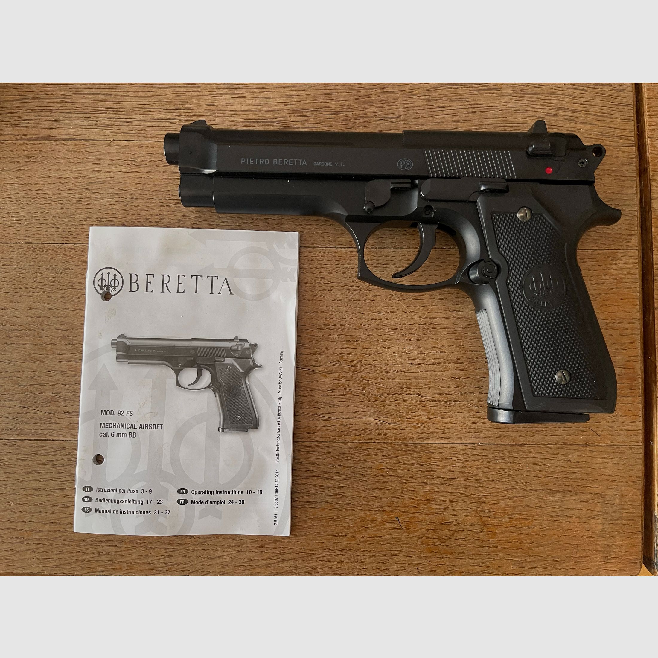 Umarex Beretta FS Model 92 FS 6mm Mechanical Airsoft