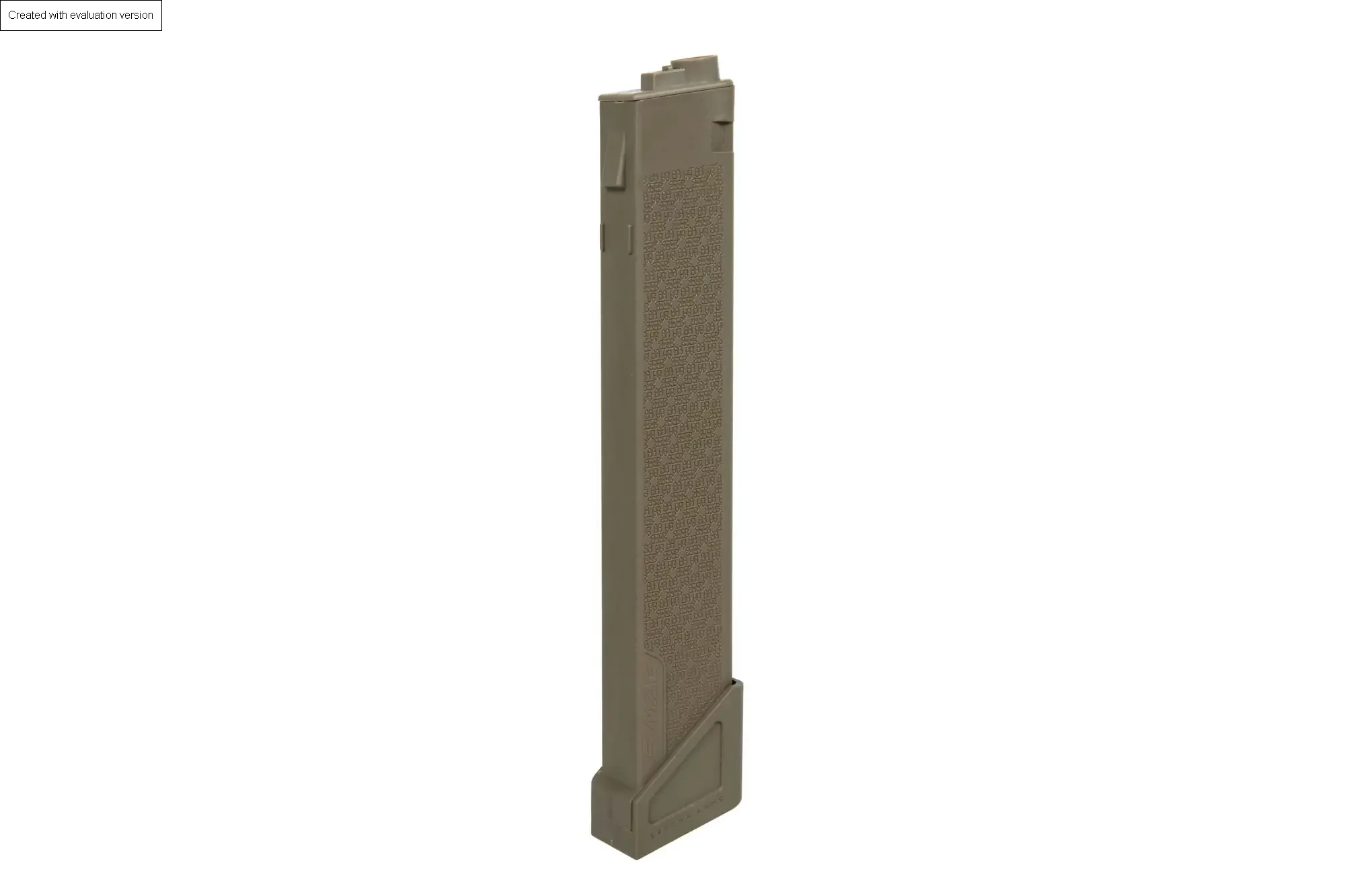 Specna Arms ASG mid-cap S-mag magazine for the X series, 100 rounds – Tan, image 4 of 8