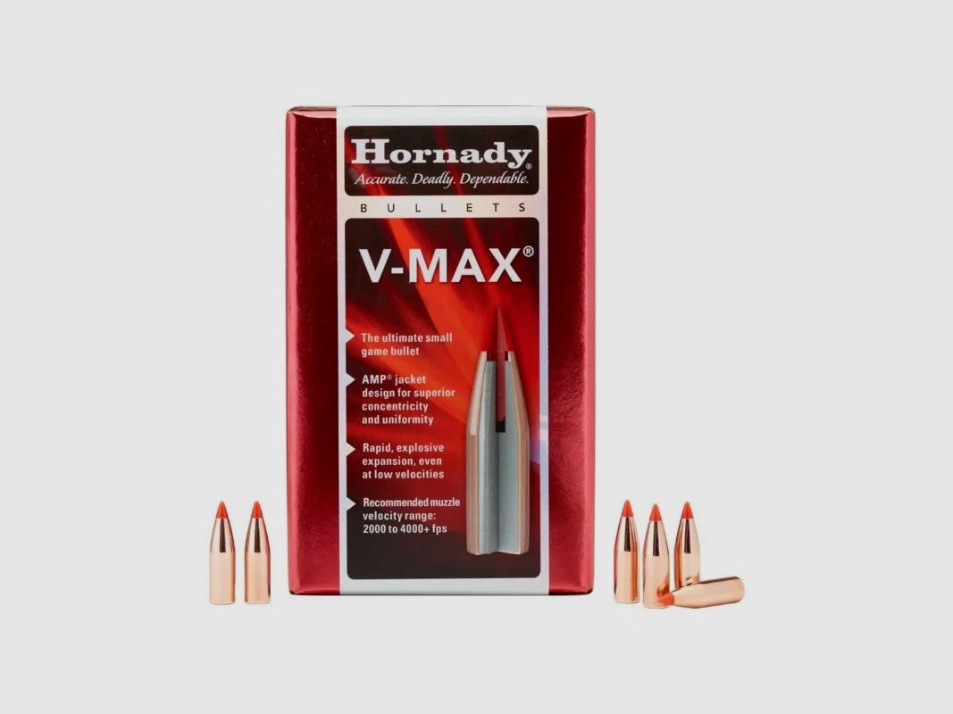 POCISKI HORNADY .224 V-MAX 40GR 100SZT