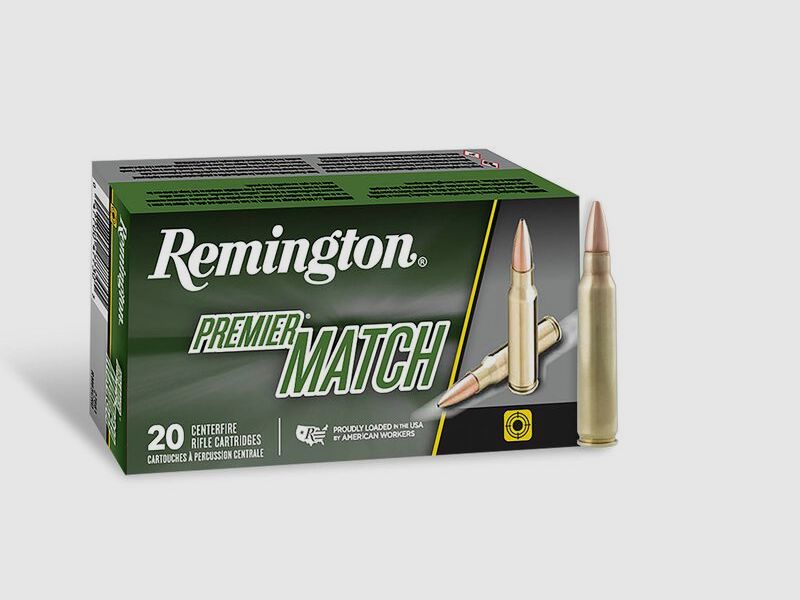 Remington Premier Match .223 Rem. 52GR HPM 20 Patronen