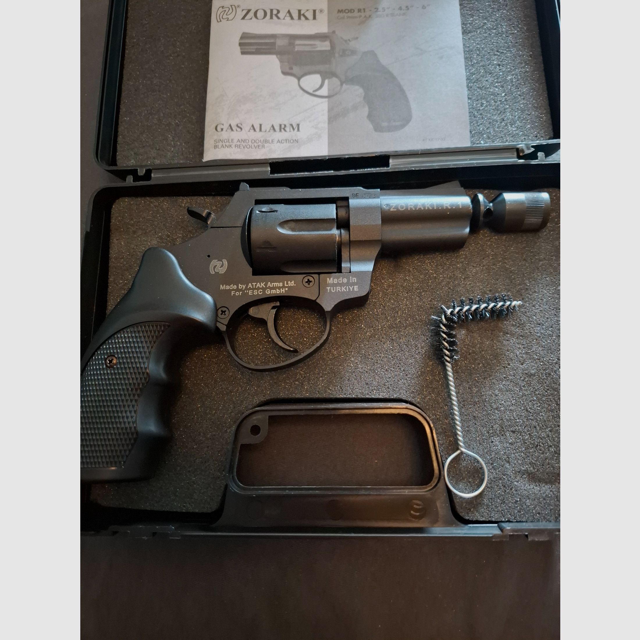 Zoraki R1 2,5" Stara PTB 947 z bębnem stalowym, zdjęcie 2 z 3