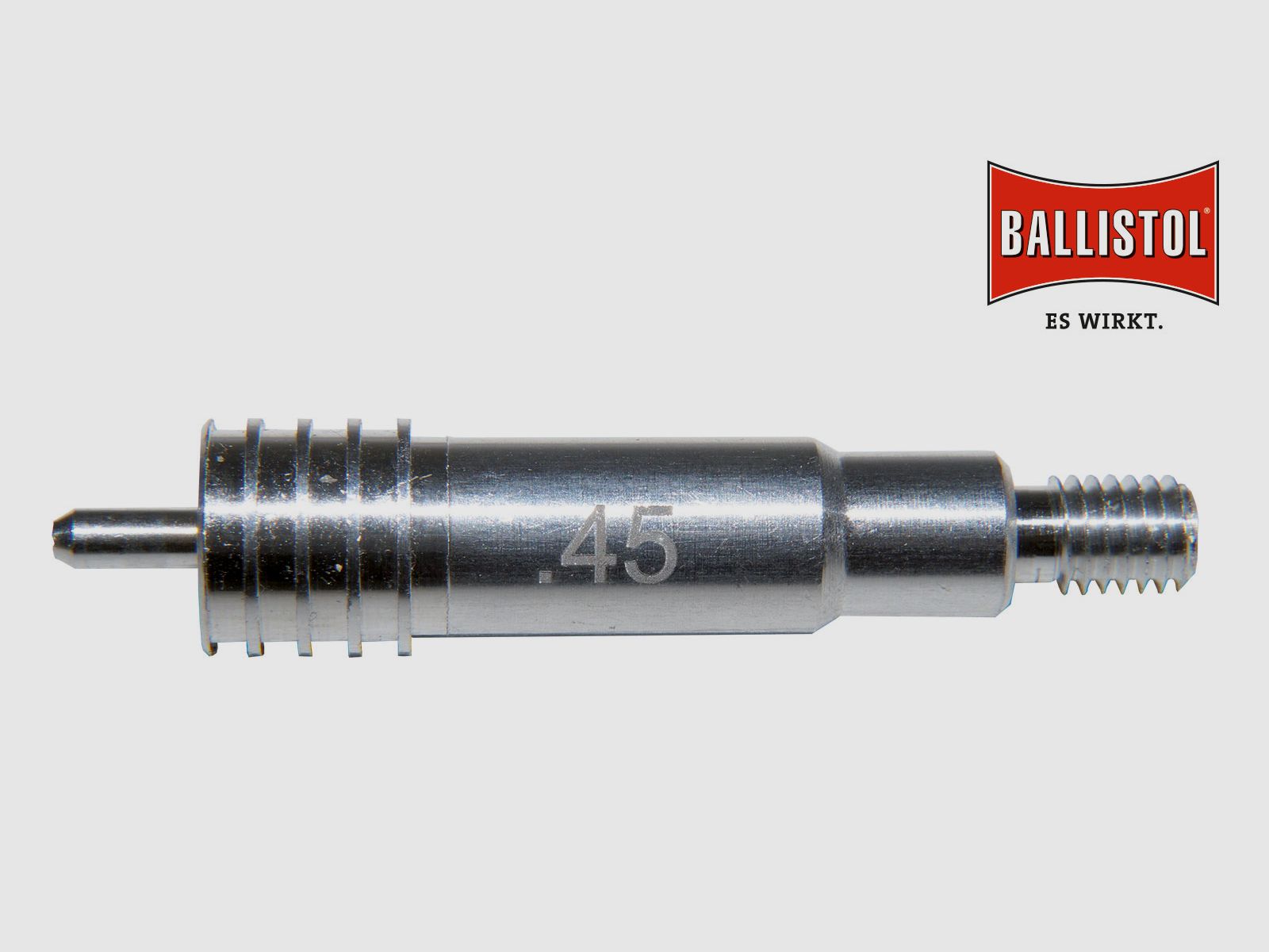 Ballistol Patch Adapter made of aluminum / cal. .45