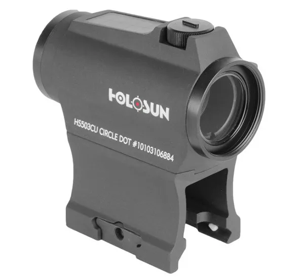 Holosun - Kolimator HS503CU Red Dot - Multi Reticle - Solar Panel, zdjęcie 2 z 4