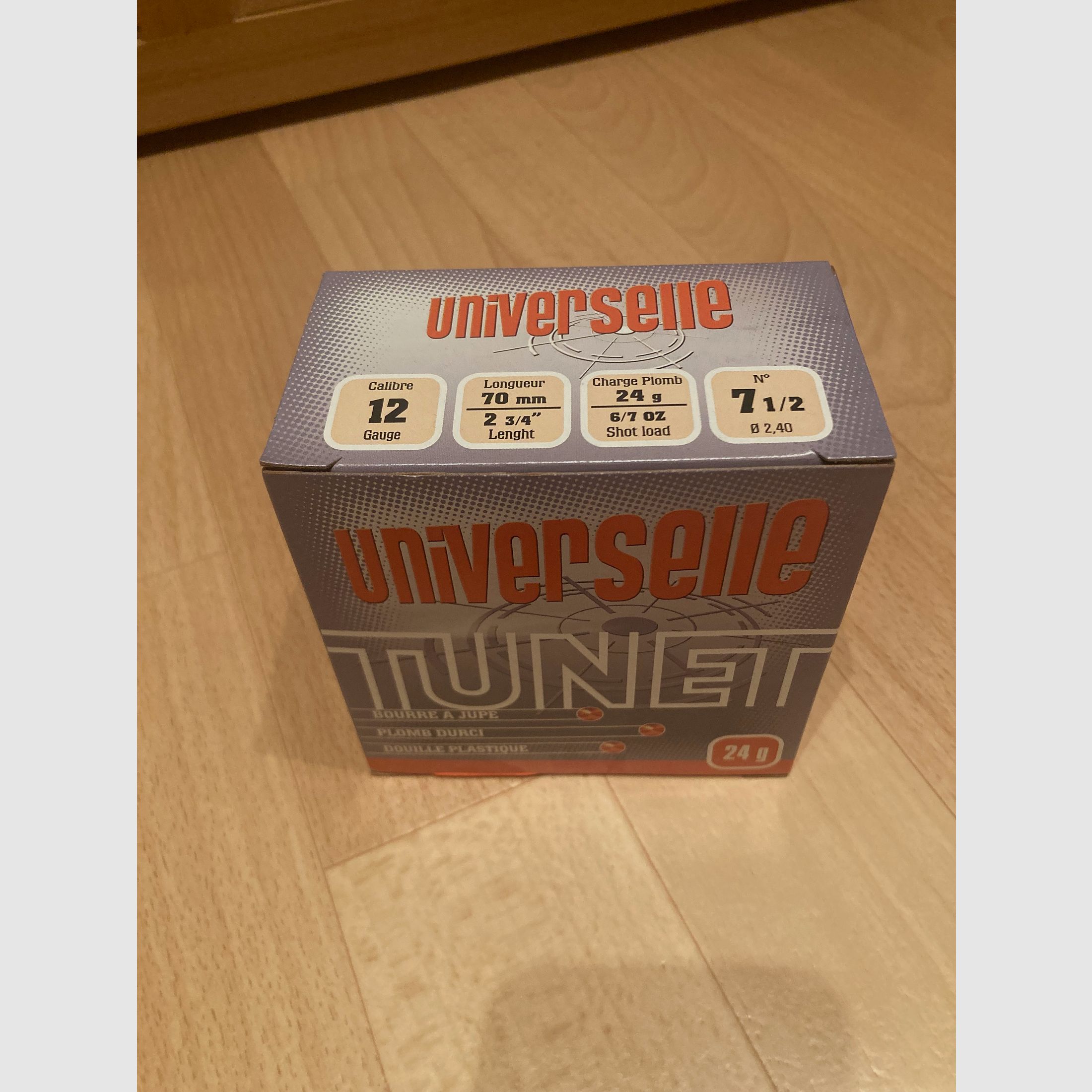 Universelle Tunet Trap 12/70, 2,4mm, Nr. 7,5