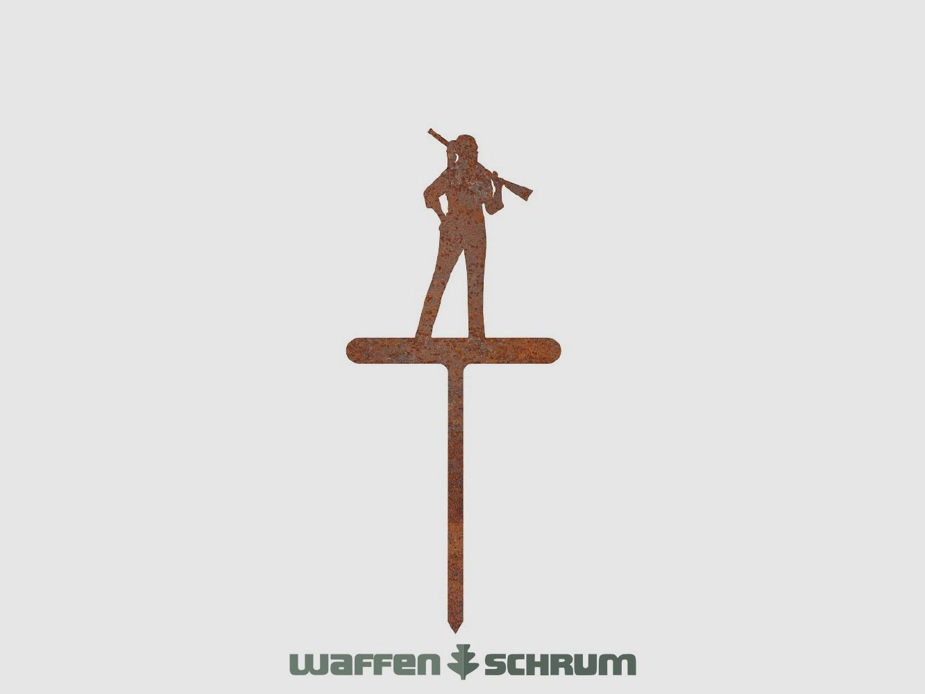 Werkplatz Blumenstecker Jägerin