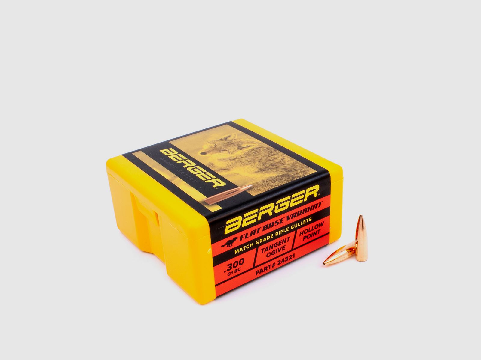 Berger Geschoss 6mm/.243 FB Varmint 80GR 100 Stück