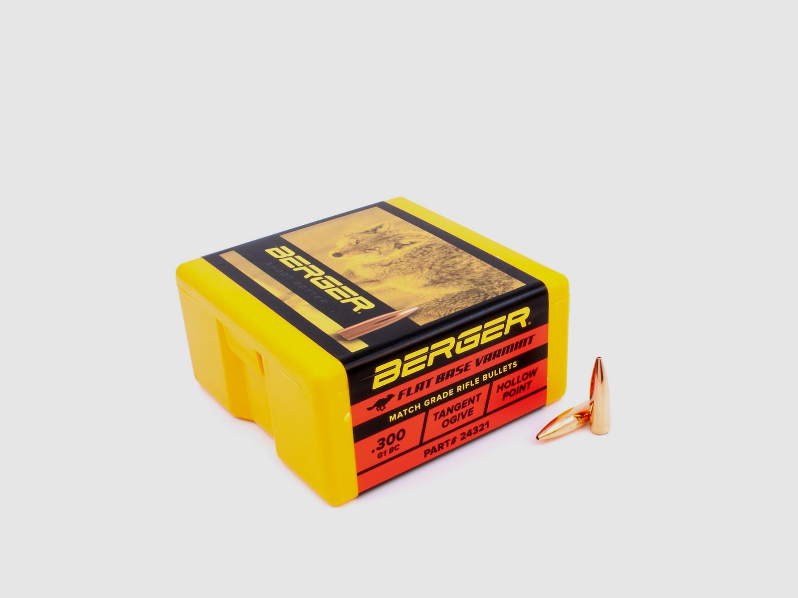 Proiettile Berger 6mm/.243 FB Varmint 80GR 100 pezzi