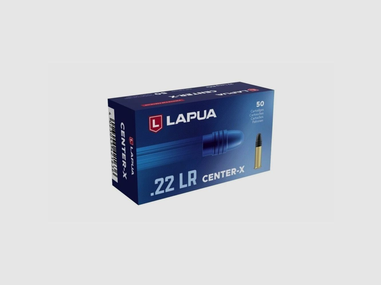 Lapua Center-X 50 pcs .22lr